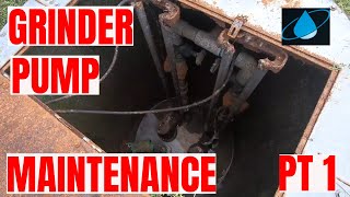 GRINDER PUMP MAINTENANCE PART 1