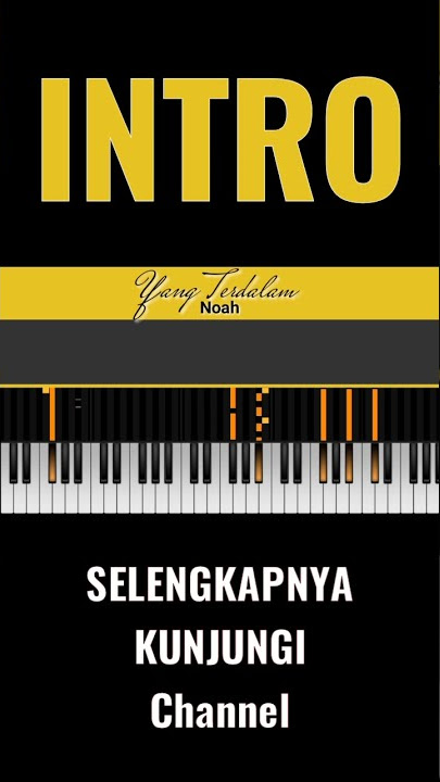 Piano Cover | YANG TERDALAM #shorts #pianopemula #yangterdalam #noah