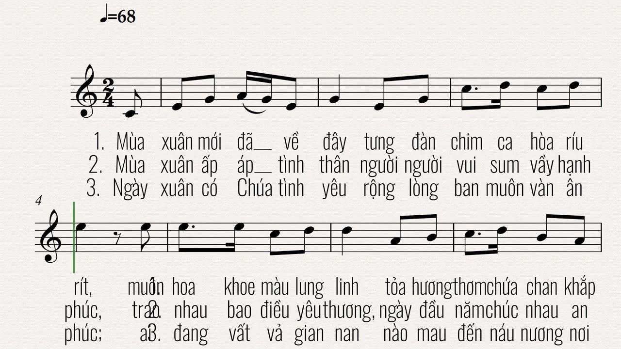 AB: XUÂN CÓ CHÚA - Anphong Hoan O.Cist