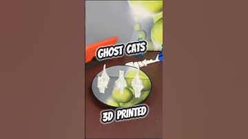 3D Printed Ghost Cats