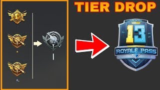 PUBG MOBILE SEASON 13 TIER DROP/SEASON 13 TIER RESET PUBG MOBILE PUBG MOBILE SEASON 13 TIER DROP/SEASON 13 TIER RESET PUBG MOBILE