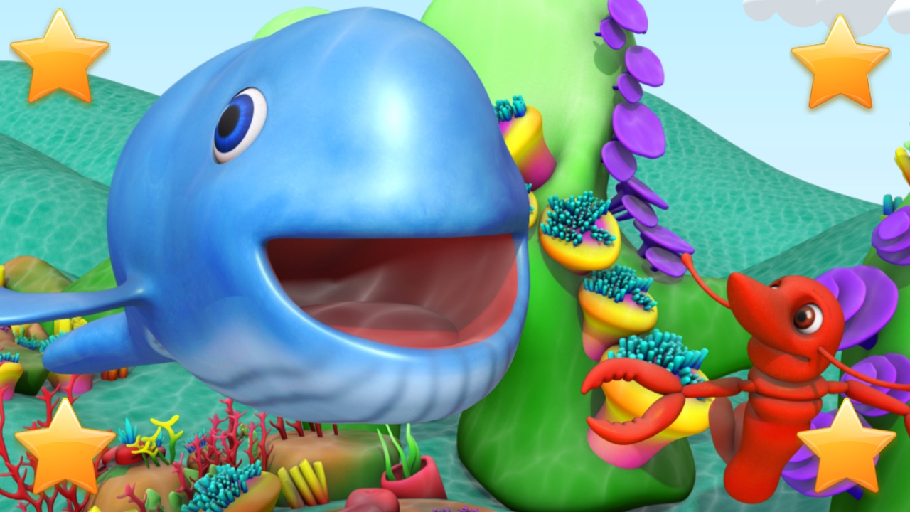 Big Blue Whale | Kindergarten Nursery Rhymes & Songs for Kids - YouTube