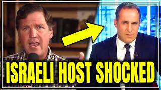 Tucker Carlson SCORCHED EARTH On Israeli TV Host LIVE