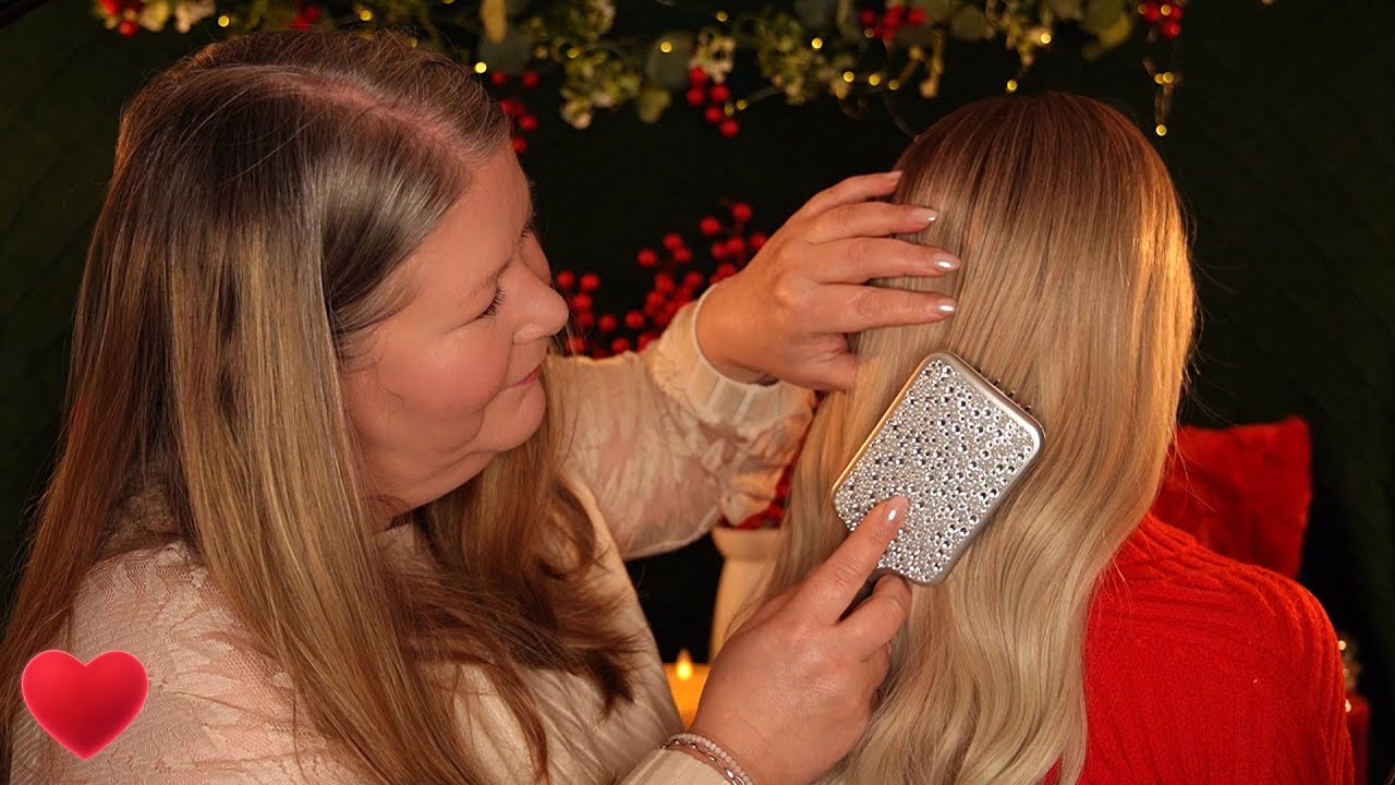 Real Person Style ASMR für tiefe Entspannung | Hair & Neck Brushing, Massage, Whisper, Soft Textiles