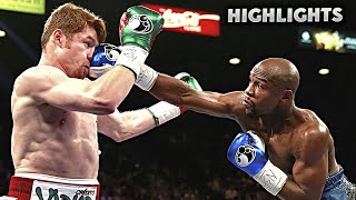 Canelo Alvarez vs Floyd Mayweather FULL FIGHT HIGHLIGHTS | BOXING FIGHT HD 60 fps