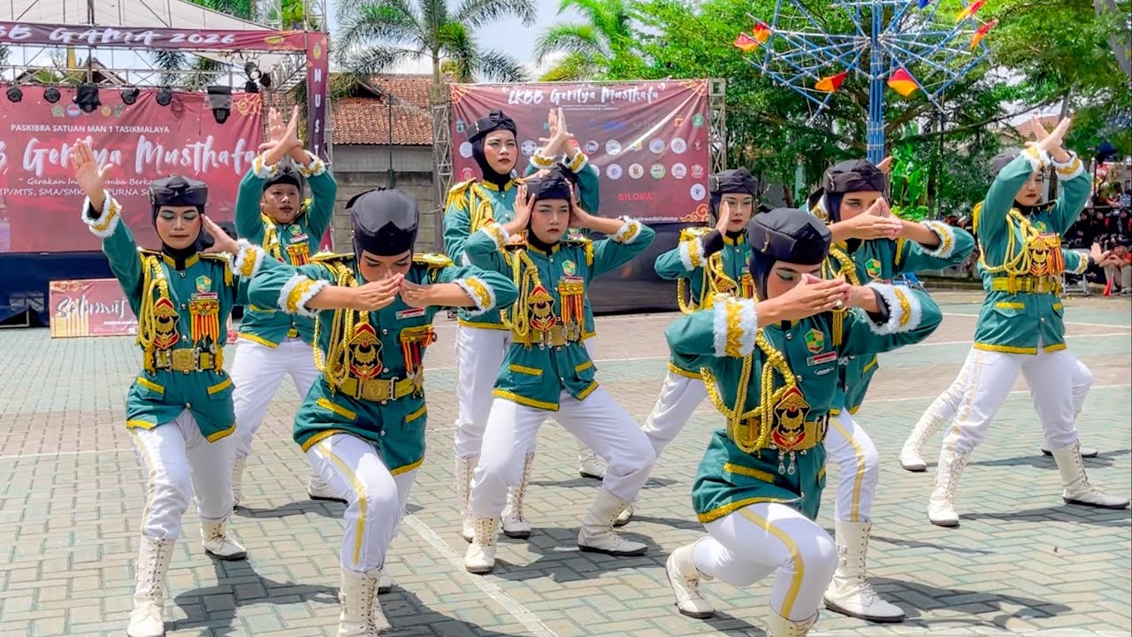 MERINDING! PASKIBRA SMPN 2 CIHAURBEUTI CIAMIS A AT LKBB GRILYA MUSTHAFA 
