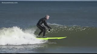 Surfer breaks record by surfing for 31 straight hours