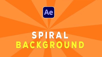 Animated Spiral Background | After Effects Tutorial