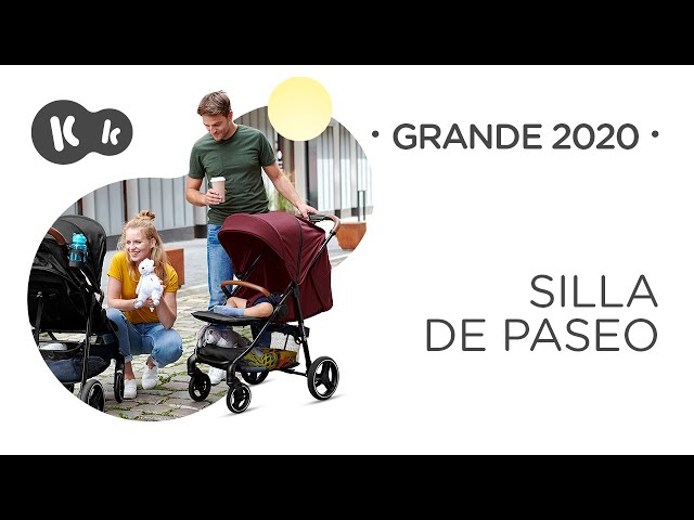 Silla de paseo GRANDE Kinderkraft que se abre a la posición tumbada