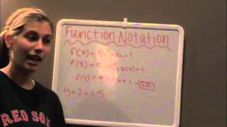 Concept 12: Function Notation