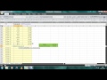 EXCEL- Simulation of stock prices