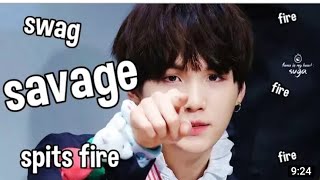 Suga forgot his swag   |Korean Rush