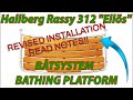 Hallberg-Rassy 312 "Ellös": BÅTSYSTEM  BATHING PLATFORM INSTALLATION