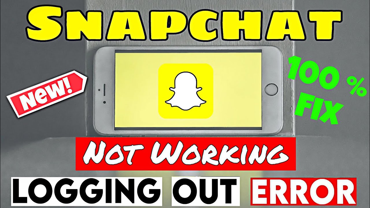 Snapchat login problem | Snapchat keep logging me out | problem