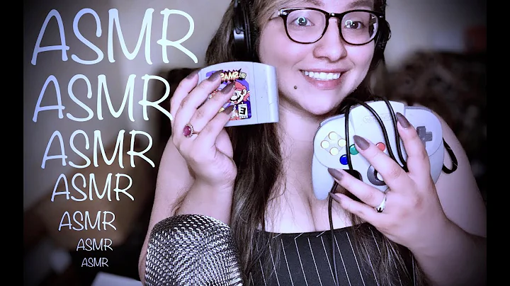 ASMR TAPPING ON N64 CONTROLLERS AND GAMES ✨NO TALKING✨ to help YOU relax 🤓