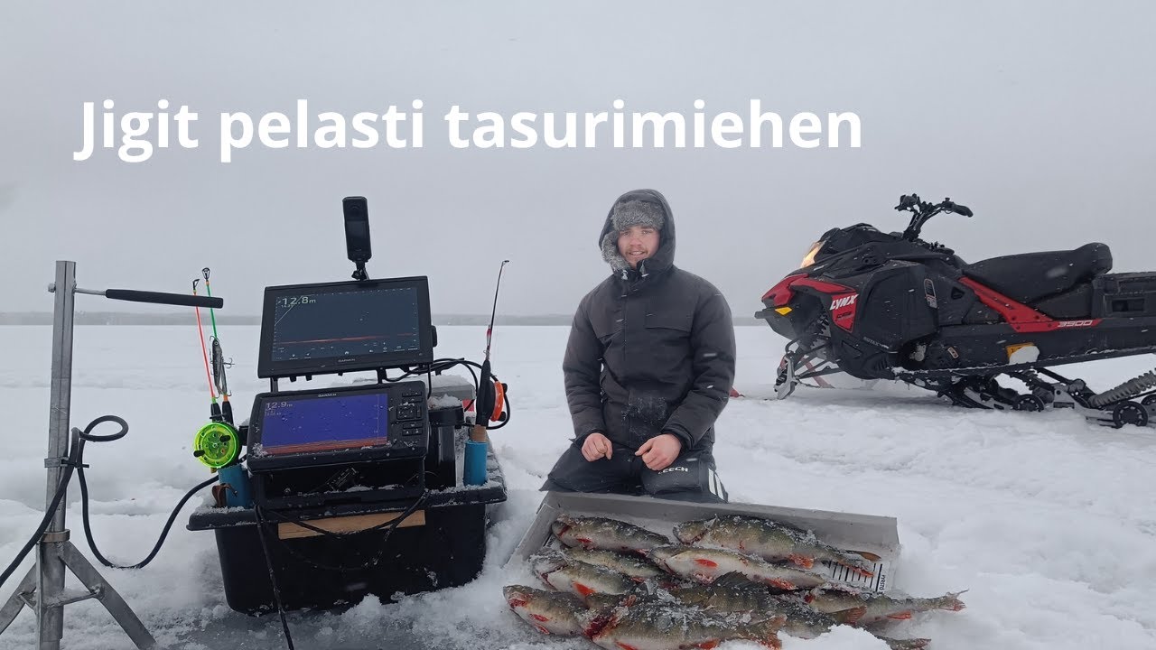 Uudella kirkkaalla järvellä | jigit toi hyvän potin