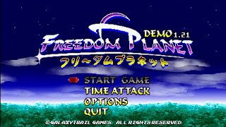 Freedom Planet Unreleased Demo 1.21 - Showcase & Release 