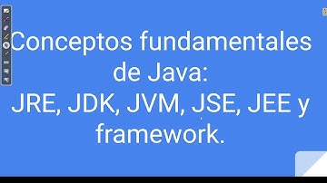 Conceptos básicos de Java: JRE, JDK, JVM, JSE, JEE, etc.