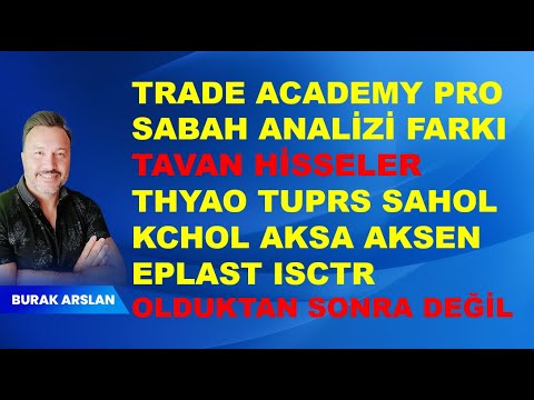 TAVAN HİSSE KUVVETLİ HİSSE NASIL BULUNUR | Thyao | Tuprs | Isctr