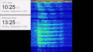 The Buzzer/UVB-76(4625Khz) September 6, 2021 Voice messages