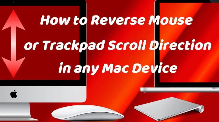 How to reverse mouse scroll direction in Mac