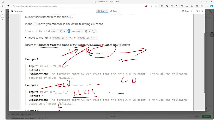 LeetCode 2833 | Furthest Point From Origin | String | Java