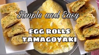 Lockdown-Cooking ep.003 Egg Roll/ Tamagoyaki