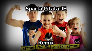 The Ninja Fam - Sparta Citata JE Remix
Finally, after a month and a half of putting this video off, its here!
I ultimately pushed myself and busted my butt making this one, so you better enjoy it...
Sources by: @TheNinjaFam, @NinjaKidz and @PaytonDelu.
Preview (pointless to watch): https://www.youtube.com/watch?v=xIa-knK20MQ
Time required: 1½ months
Worktime: 2 weeks
Render time: 1hr 32min 57sec
Copyright Disclaimer under Section 107 of the copyright act 1976, allowance is made for fair use for purposes such as criticism, comment, news reporting, scholarship, and research. Fair use is a use permitted by copyright statute that might otherwise be infringing. Non-profit, educational or personal use tips the balance in favor of fair use.
DO NOT STEAL OR CLAIM!!! The Ninja Fam - Sparta Citata JE Remix