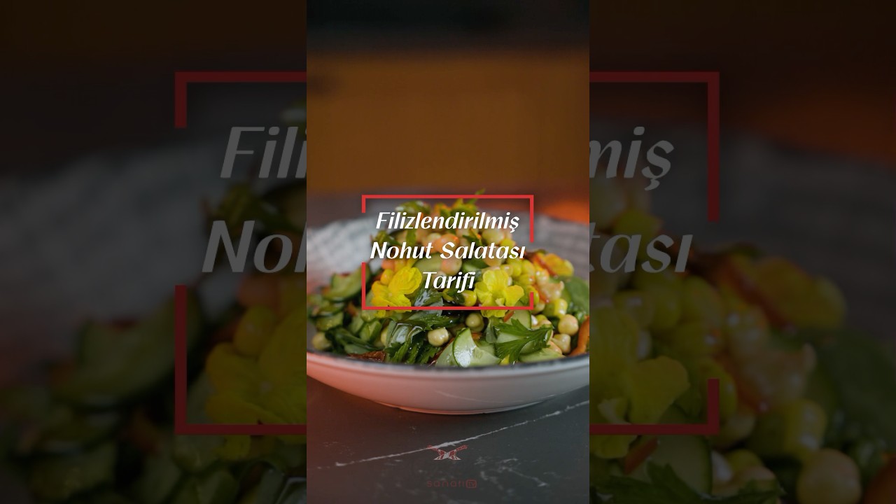 Filizlendirilmiş Nohut Salatası #pratiktarifler #salatatarifleri #yemektarifi Filizlendirilmiş Nohut Salatası #pratiktarifler #salatatarifleri #yemektarifi