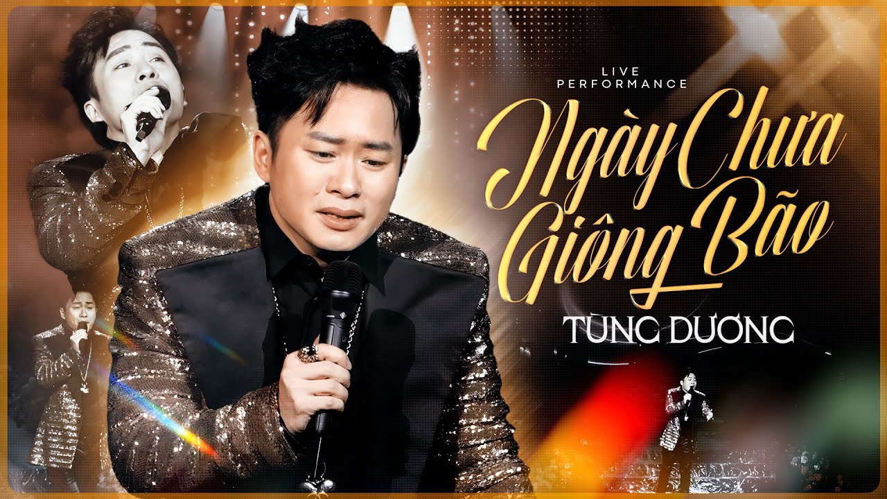 NGÀY CHƯA GIÔNG BÃO - TÙNG DƯƠNG Thổi Làn Gió Mới Vào Hit Triệu View Của PHAN MẠNH QUỲNH | Live 2025