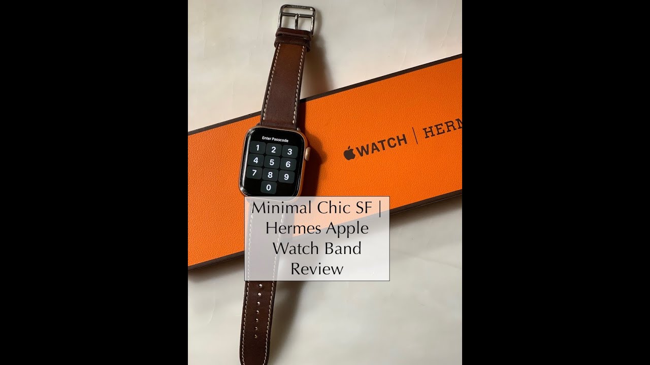 Band Apple Watch Hermès Single Tour 45 mm Deployment Buckle