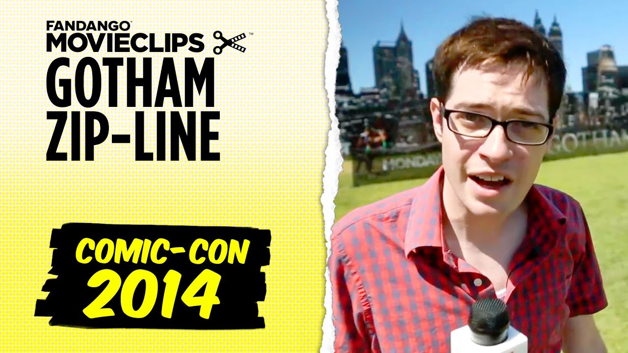 Comic-Con 2014 - Gotham Zip-Line (2014) HD