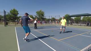 2021-6-27 Daryl Spivey & Joe Barkdoll d Nick Petterson & Kenny Ortega 9-11, 11-7, 11-2