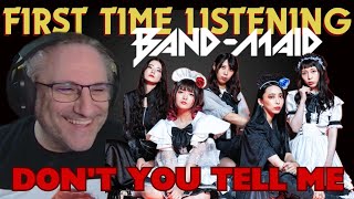 BAND MAID Don't you tell ME reaction