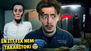 ÉJSZAKAI MŰSZAK EGY IRODÁBAN, AHOL SZELLEMEK KÖZÖTT KELL TAKARÍTANOM...