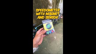 Speedometer with magnet and sensor installation #speedometer