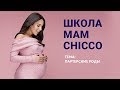 Партнерские роды. ШКОЛА МАМ Chicco.