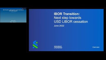 Standard Chartered: Next step towards USD LIBOR cessation (June 2022)