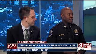 Major Wendell Franklin selected as Tulsa's Next Police Chief
