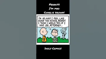 Peanuts - I'm Mad Charlie Brown!