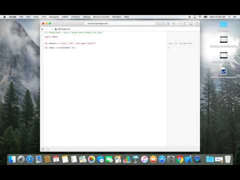 using a random number to index an array