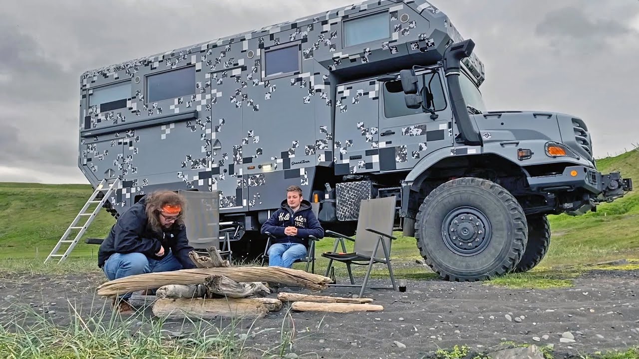 Expeditions Mobil Mercedes ZETROS 4x4 Expeditionsmobil - ICELAND - The Bravo Company in ...
