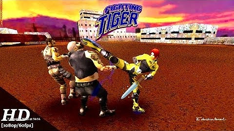 🗡️ Fighting Tiger - Gameplay Walkthrough | Epic Street Fighting Action! 🐯 Level #1