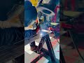 MB36 spool on gun MIG torch on ESAB Fabricator 401 for aluminium MIG welding