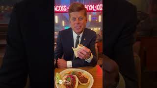 JFK tries tacos! #ai #historical