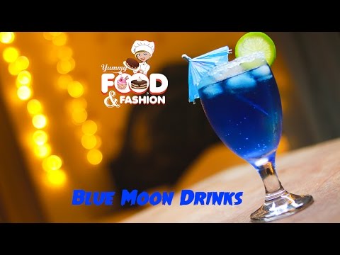 Blue Moon Drinks || ব্লু মুন ড্রিঙ্কস - Quick Easy & simple