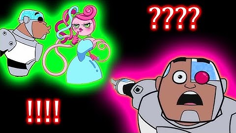 Poppy Playtime Chapter 2, Guys Look "Huggy Wuggy" | Sound Variations