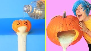 TRYING 23 EASY AND COOL DIY HALLOWEEN DECOR IDEAS by 5 Minute Crafts screenshot 4