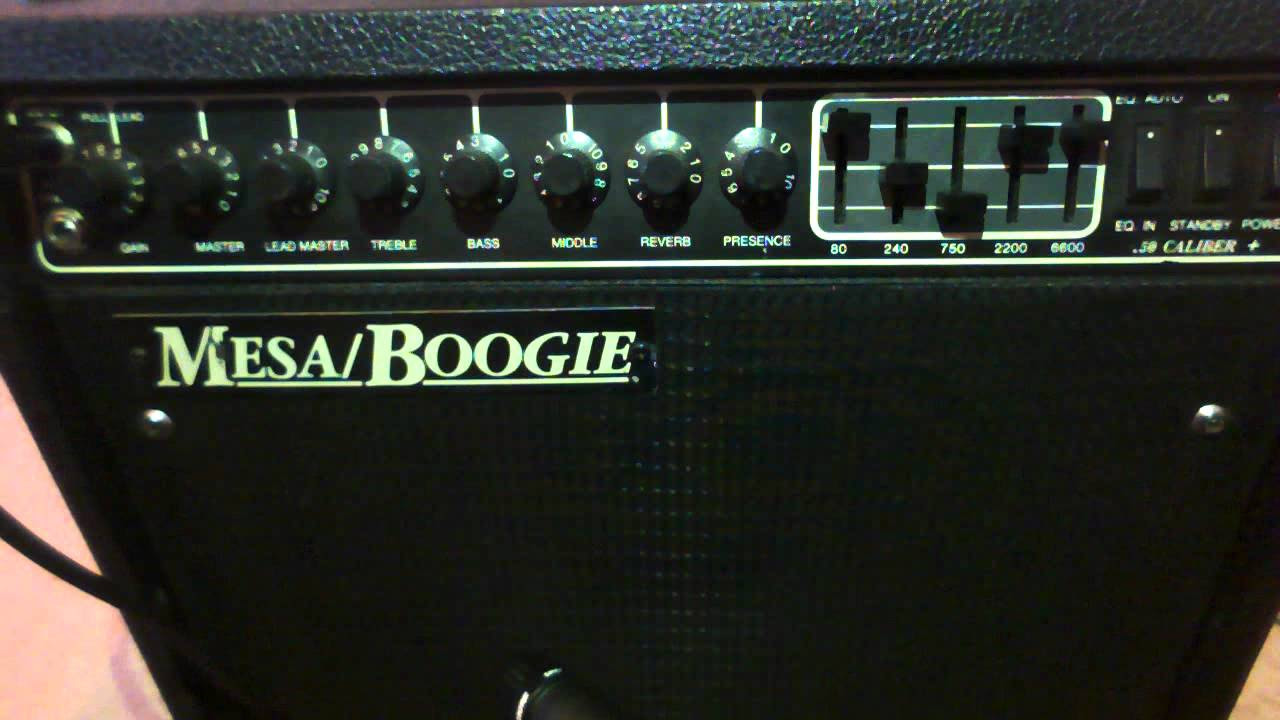 Mesa Boogie 50 Cal+ - Demo - YouTube