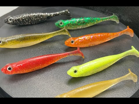 Power of silence. Megabass Hazedong Shad Soft Plastic Swim Bait bass fishing lure. Noise cancelling
